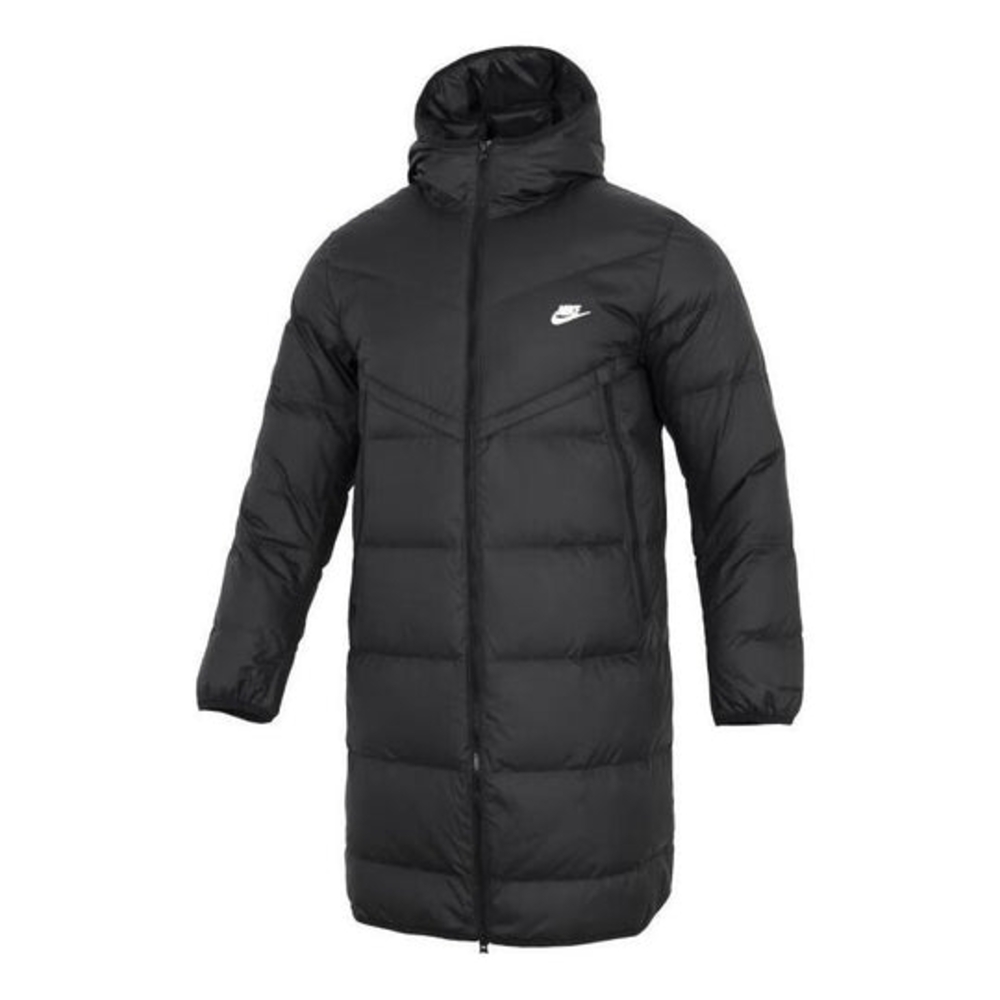 NWOT Nike Storm-Fit Primaloft Long Black Puffer Coat